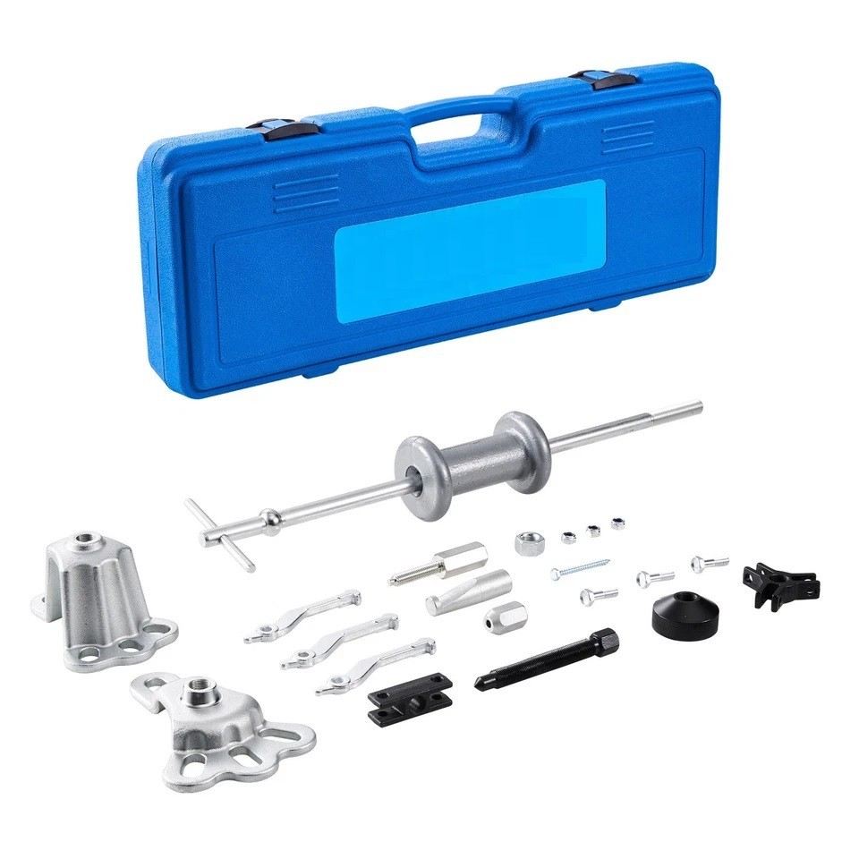9-Way Slide Hammer Puller Set Front Rear Wheel Hub Bearing Remover 15PCS