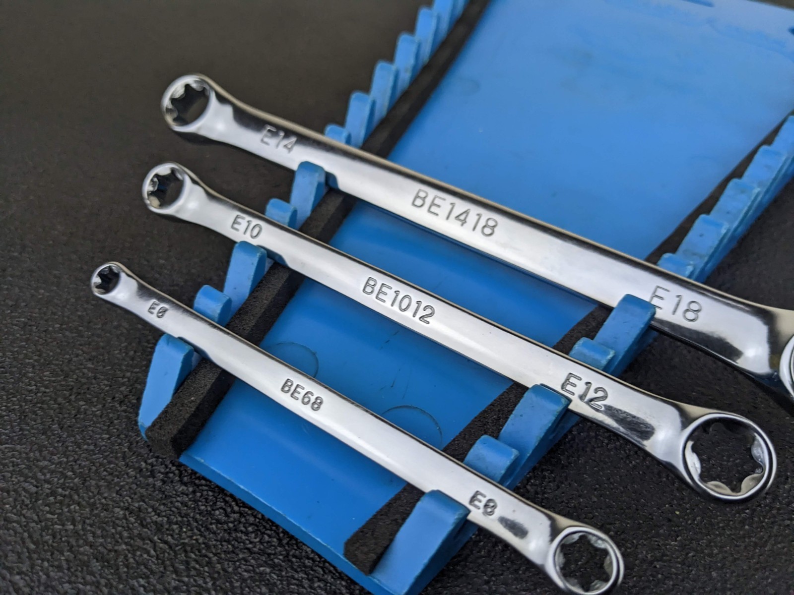 #bp432 Mac Tools NEW Inverted Torx Star E-Torx Wrench Set E6 E8 E10 E12 E14 E18