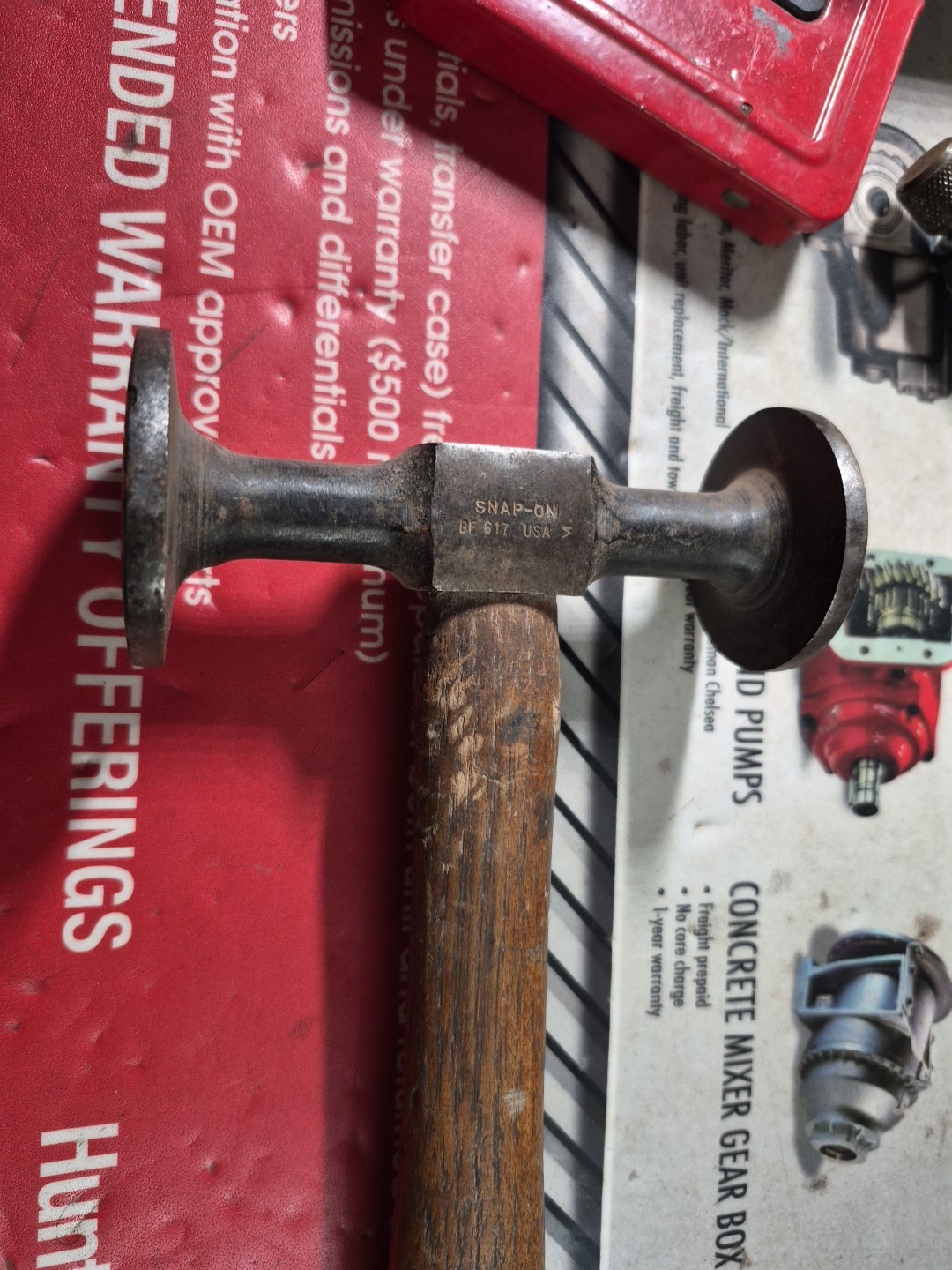 Snap on Auto Body Shrinking Hammer BF617