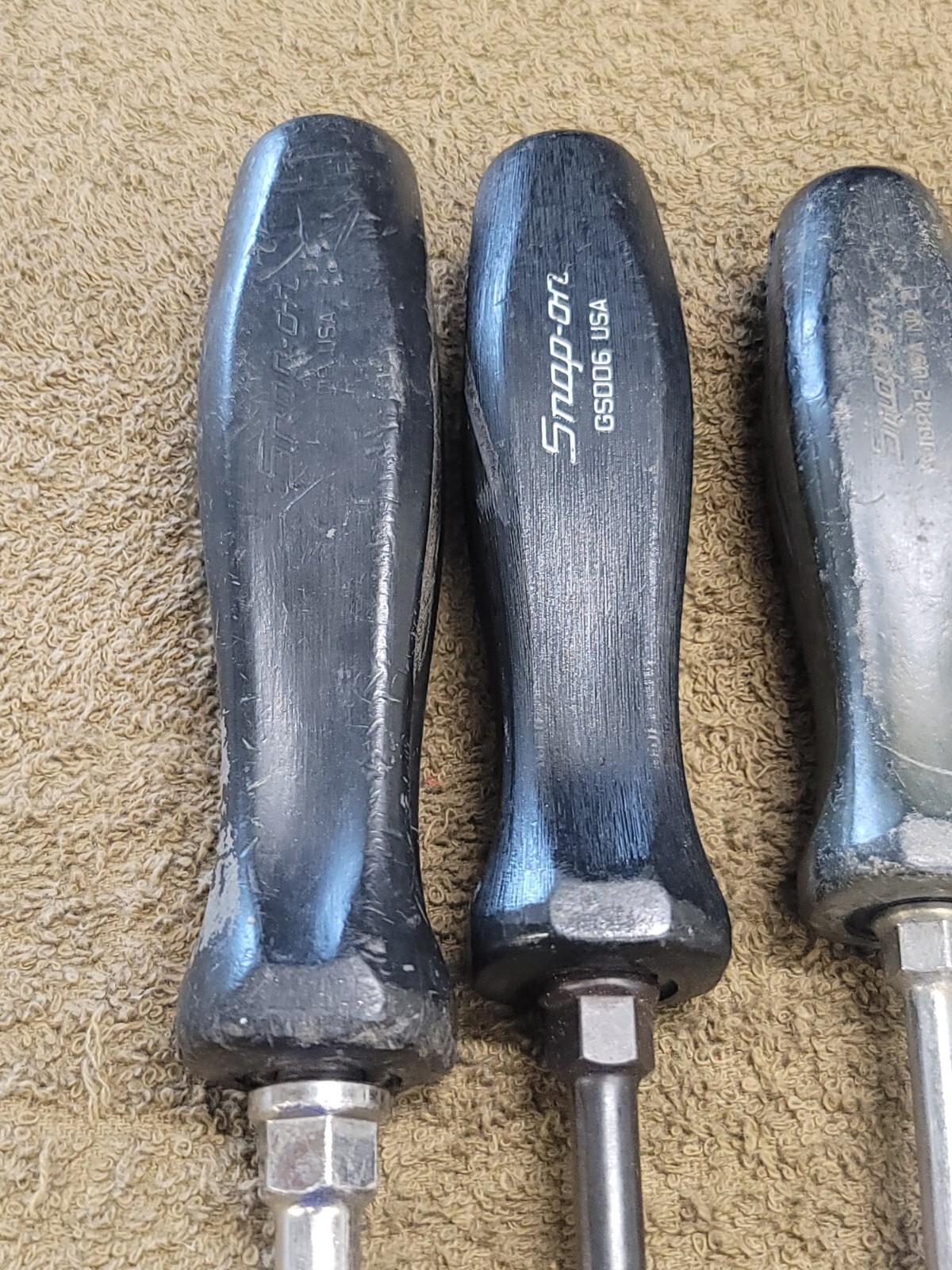 4 Snap on Screwdriver Set Slotted Philips Flat Head GSDD8 GSDD6 SDDP42 SDDP31