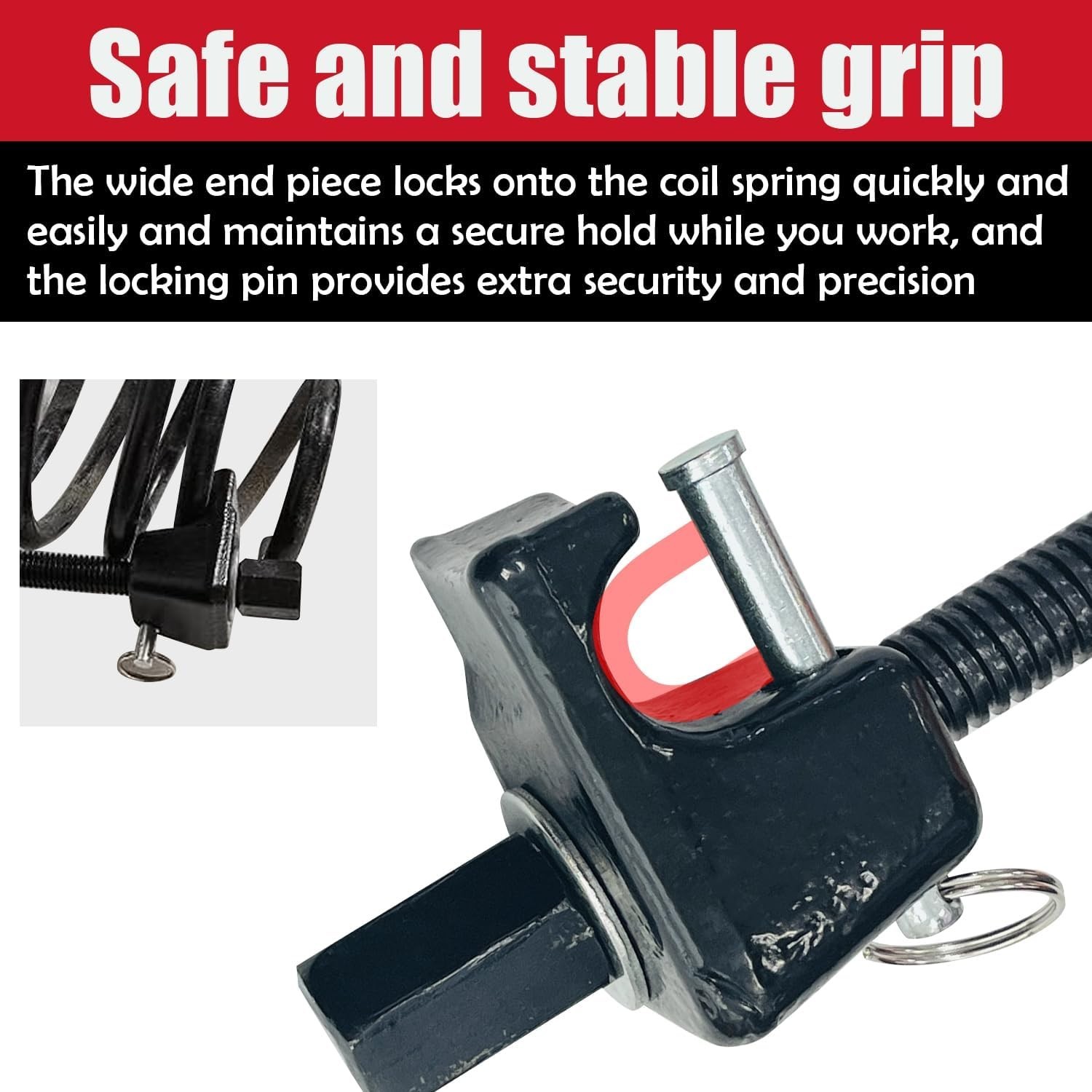 Strut Spring Compressor Tool Set, 11-1/2″ Heavy Duty, 2 Pack