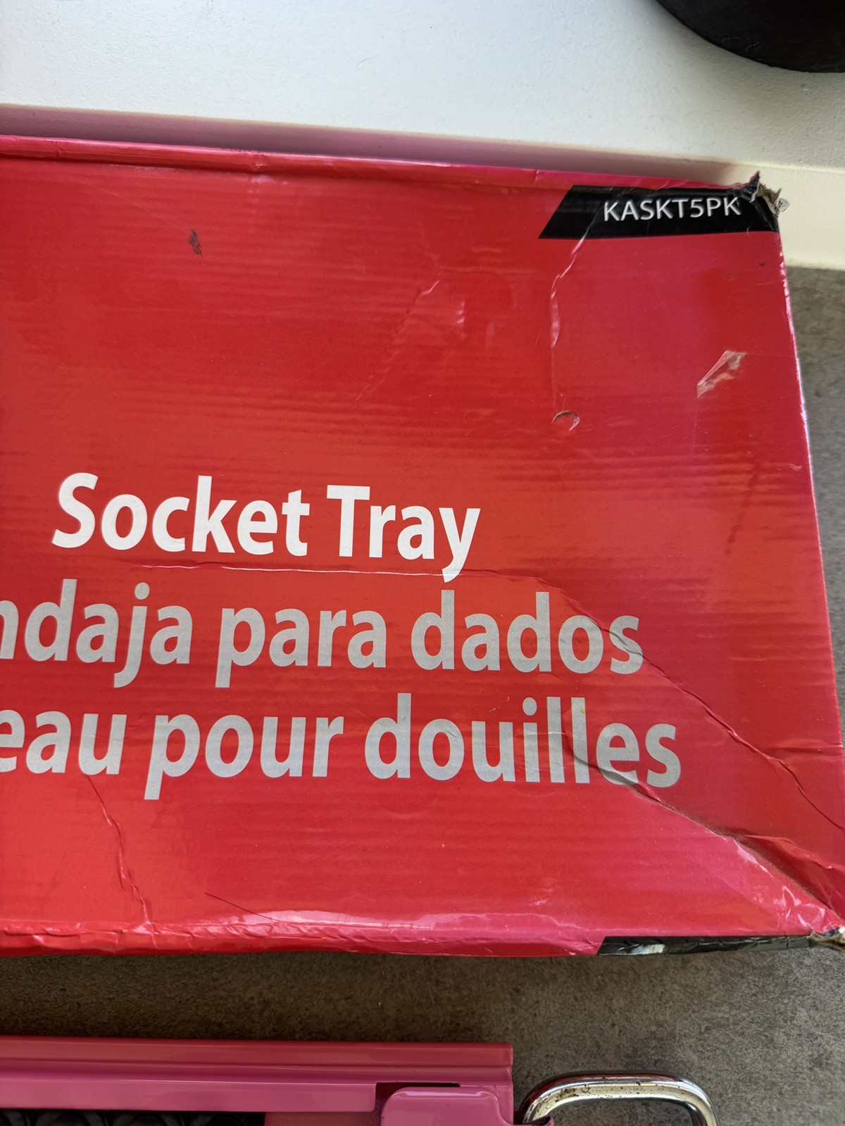 Snap On Socket Tray KASKT5PT 5 row Set