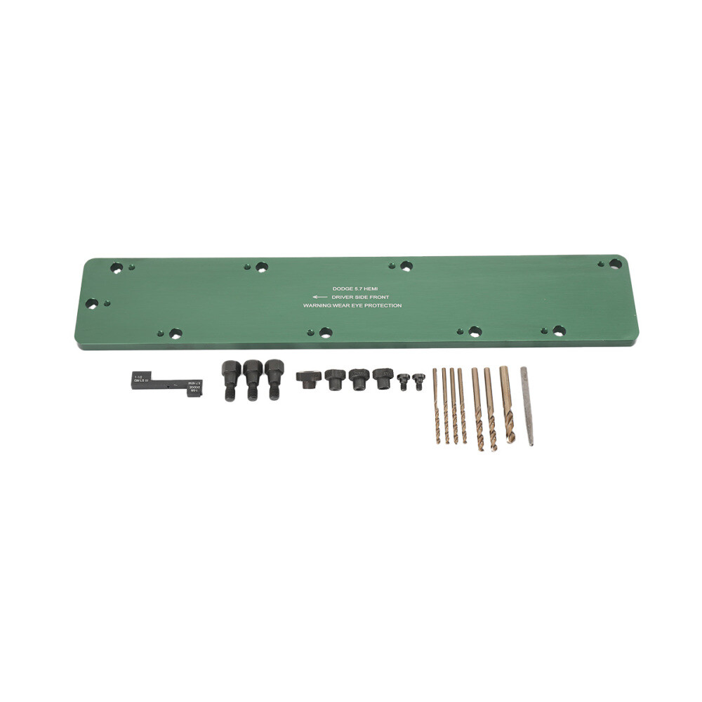 71500 Exhaust Manifold Bolt Stud Drill Template Removal Tool for Dodge 5.7L