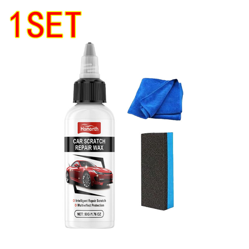 5X Ultimate Paint Restorer, Car Scratch Repair Wax, Car Buff Out Scratch-US