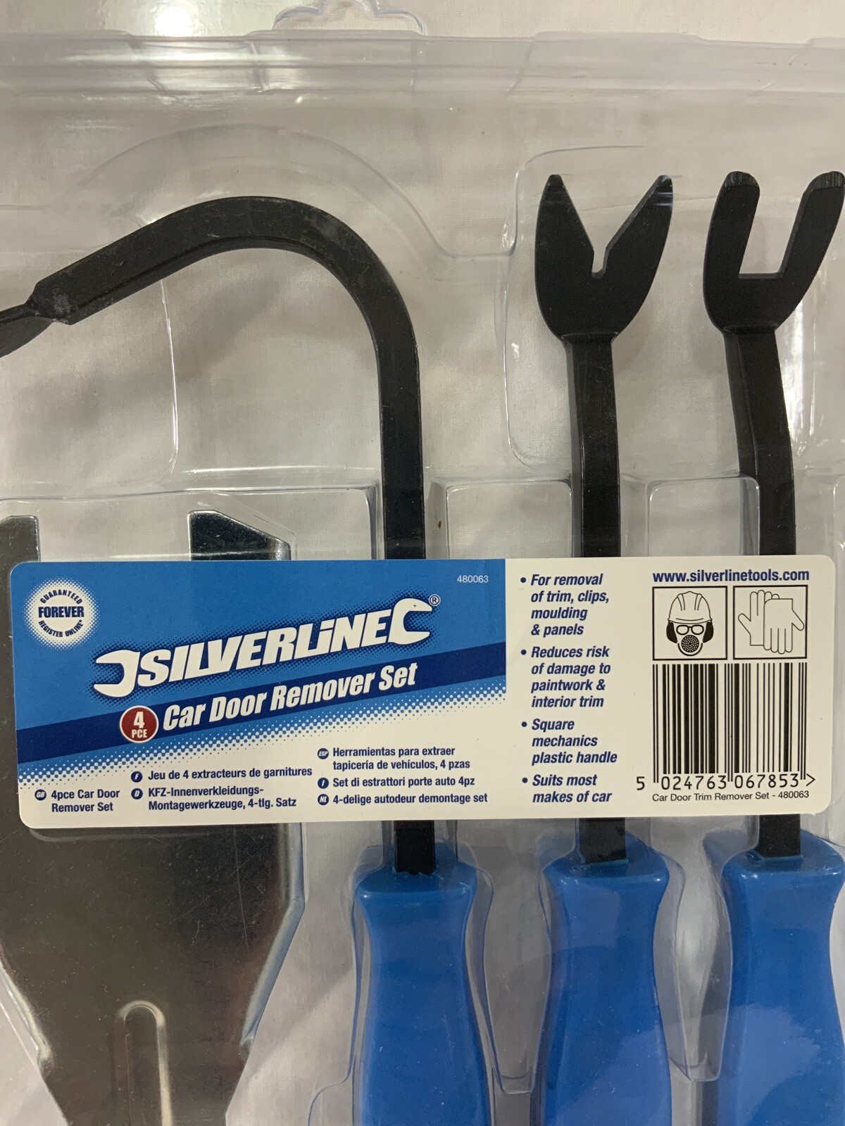 Silverline Car Door Trim Remover Set – New