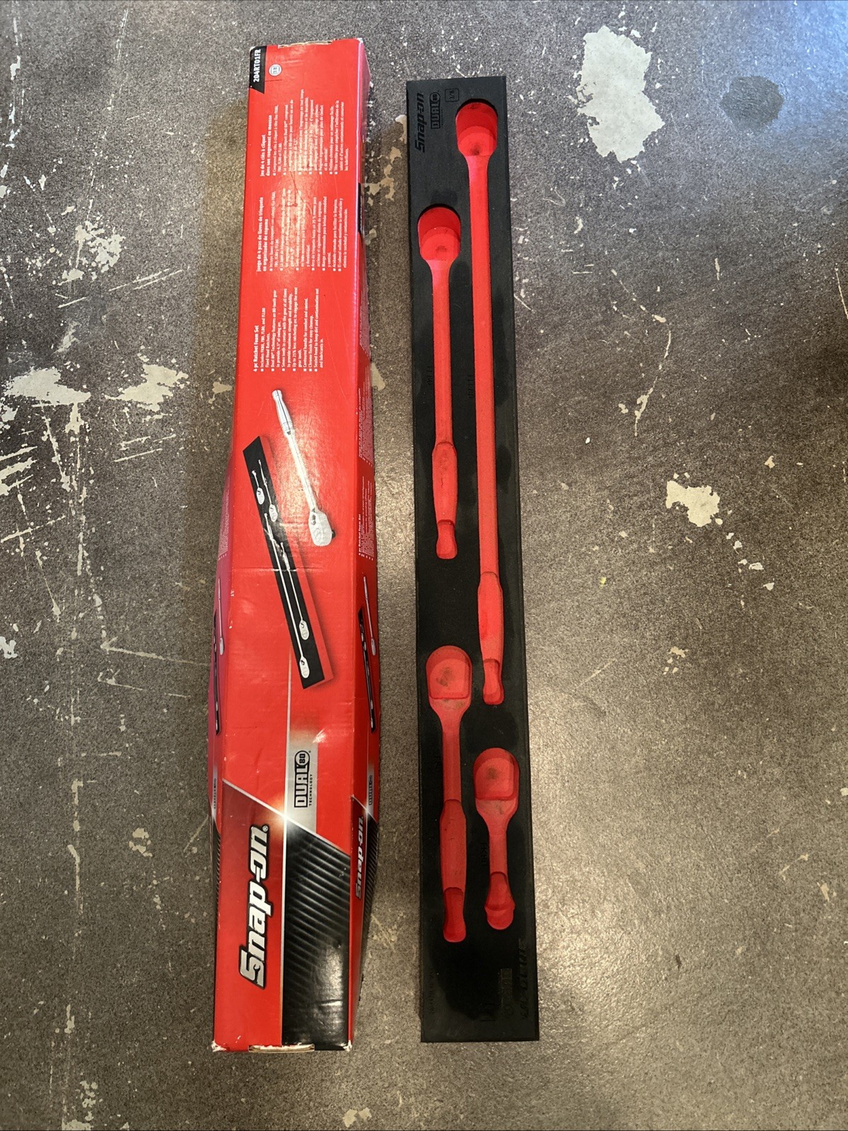 Snap-on Ratchet Foam Set organizer FM204RT04B
