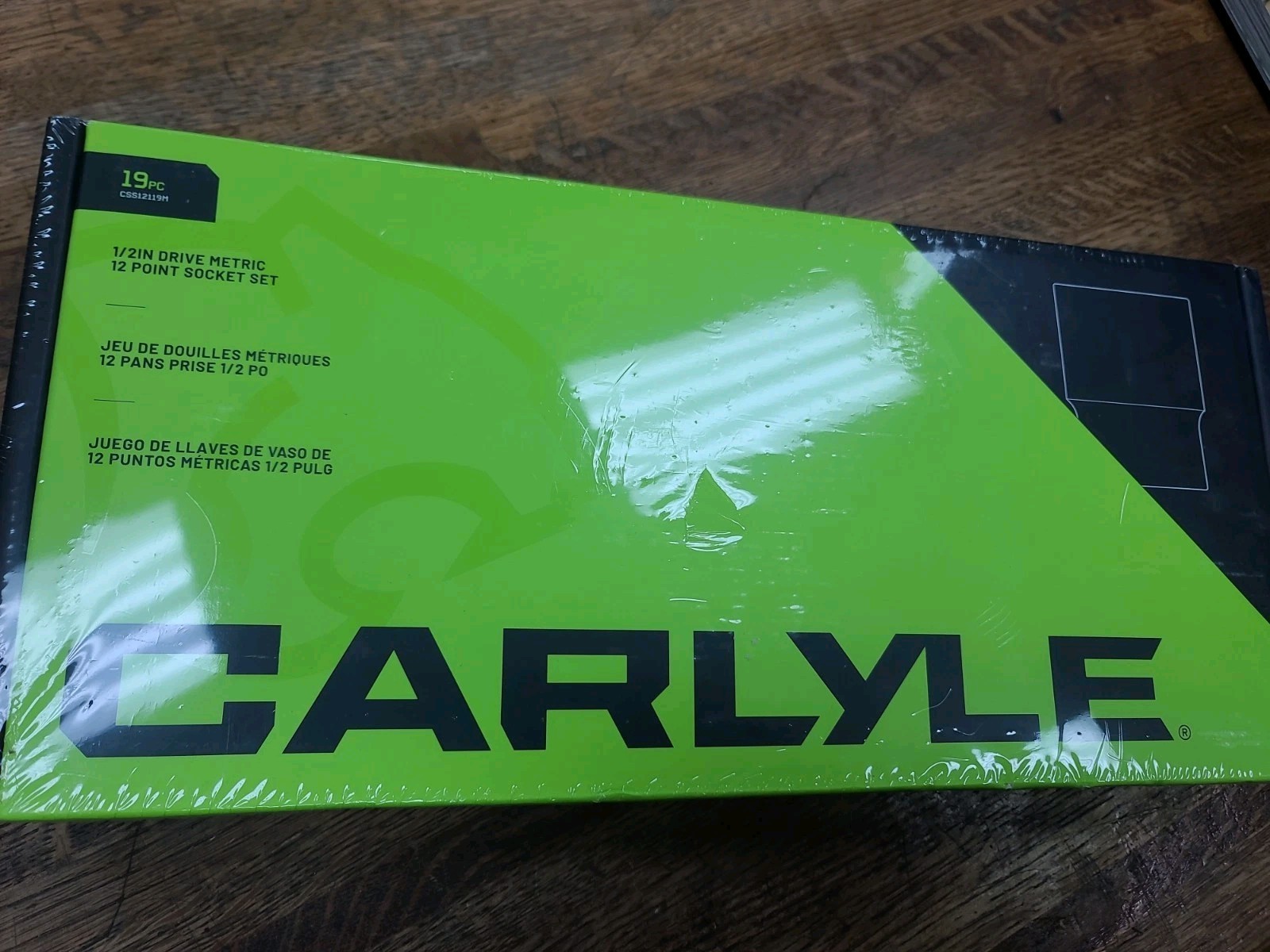 Carlyle 1/2IN DRIVE METRIC IZ FUINI SUCKETSET 19 Pieces