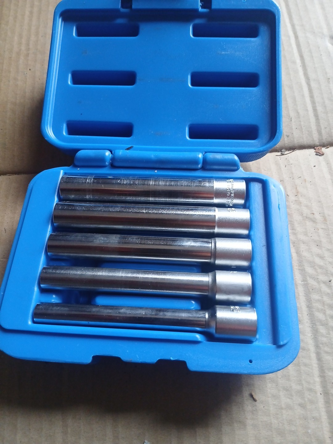 Laser 7032 3/8 Drive Extra Deep Socket Set 8-14mm 120mm Long