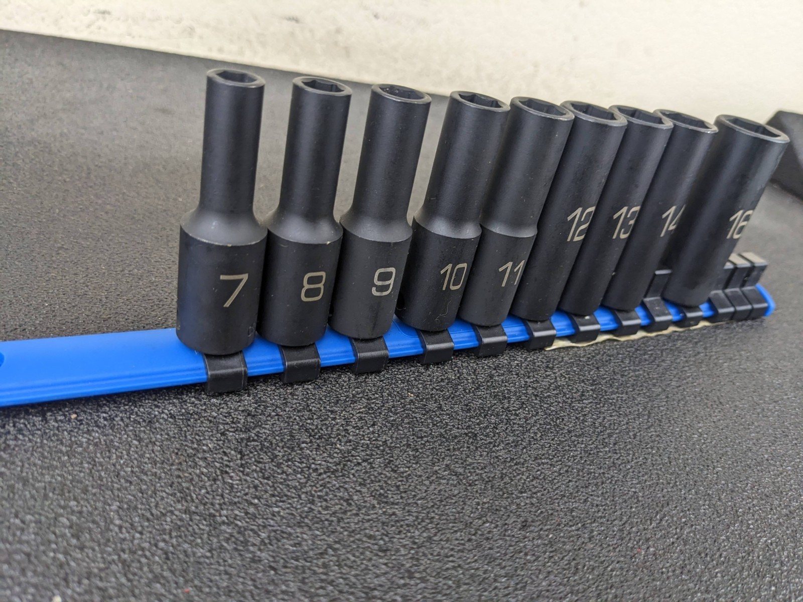#bp109 Matco Tools NEW 3/8″ DRIVE METRIC 6 Pt DEEP IMPACT SOCKET SET