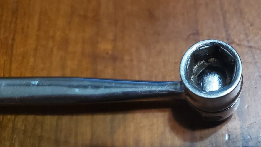 RARE MATCO 10MM WBF10M8 CHROME METRIC SPECIALTY WRENCH 10 MM 6 point socket