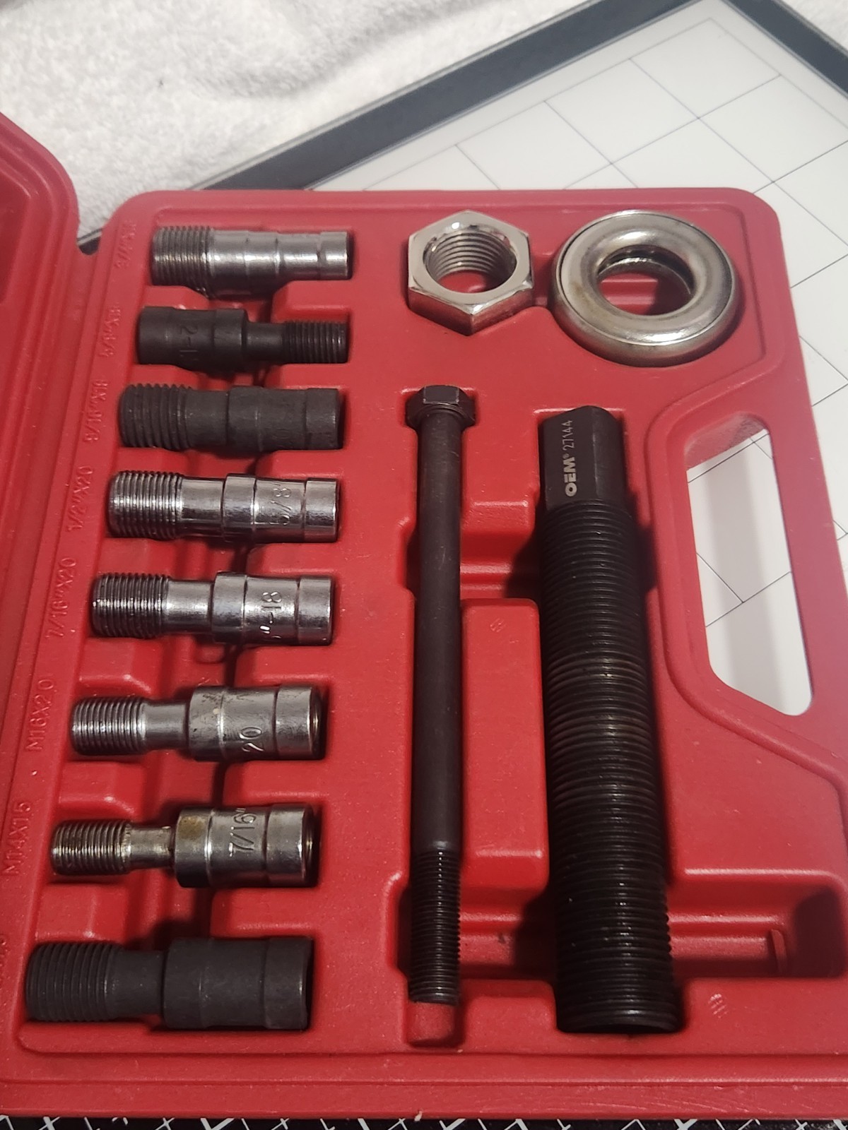OEM Tools 27144 Engine Harmonic Balancer Installer Tool Set