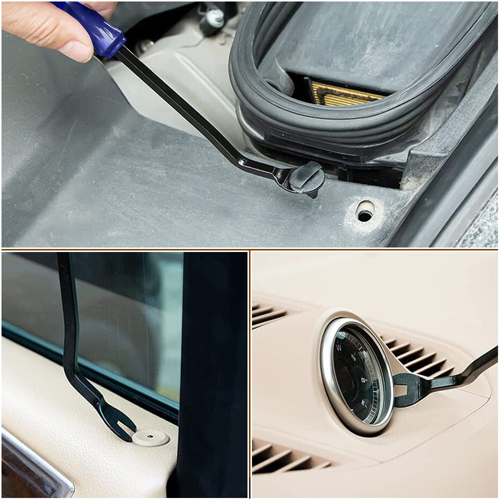 Car Trim Removal Tool Set Hand Tools Pry Bar Panel Door Interior Clip 5PCS Kit