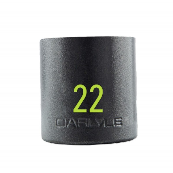 Carlyle 1/2in Drive 22mm 6 PT Stubby Impact Socket – CISST1222M