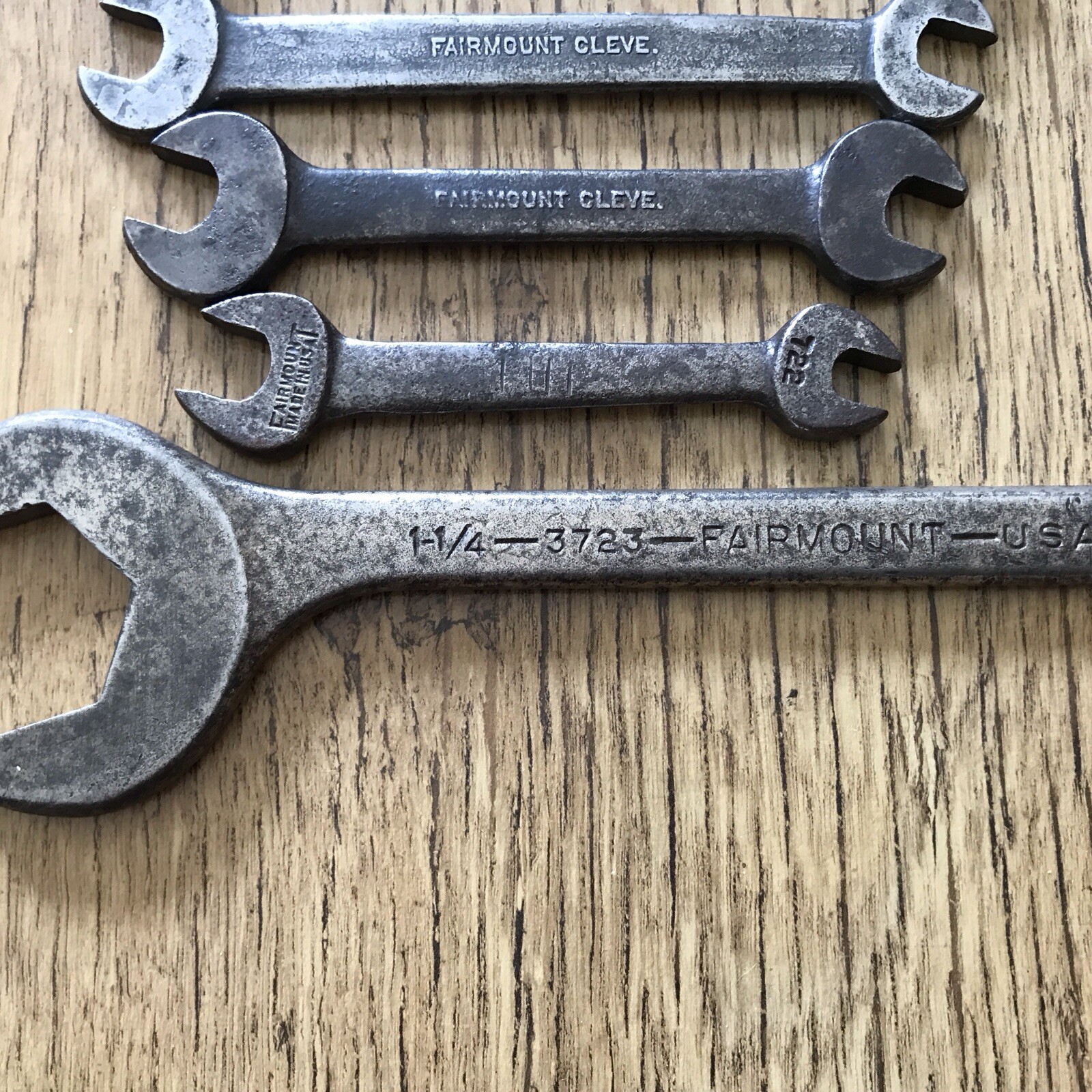 9 Vintage Fairmount USA 🇺🇸 Spanner’s AF Sizes.