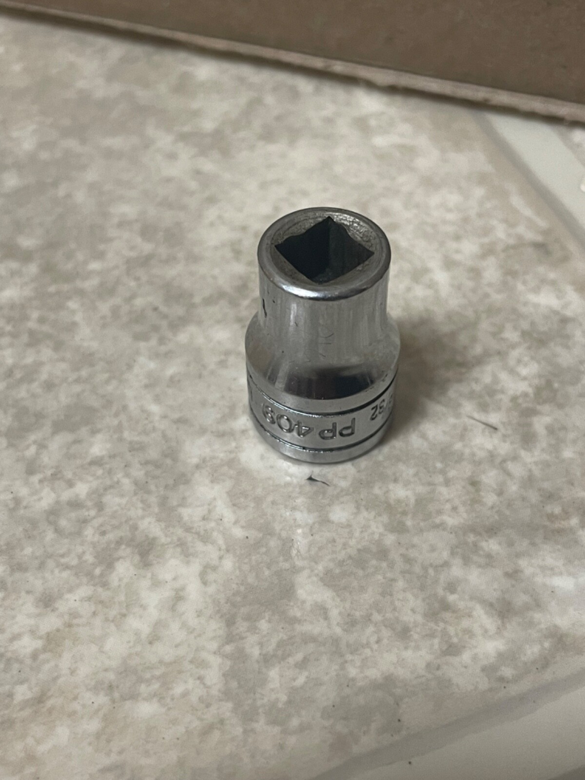 Snap On Tools 3/8″ Drive SAE 9/32″ Internal Pipe Plug Socket Part # PP409
