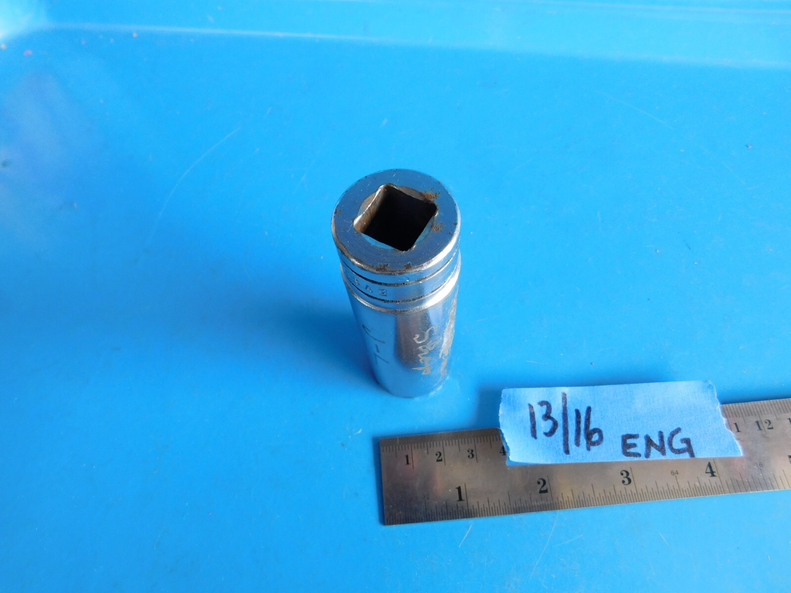 USED,SNAP ON TOOLS » 13/16 IN. » 1/2 IN. DR. DEEP 12 POINT SOCKET, PART#S261