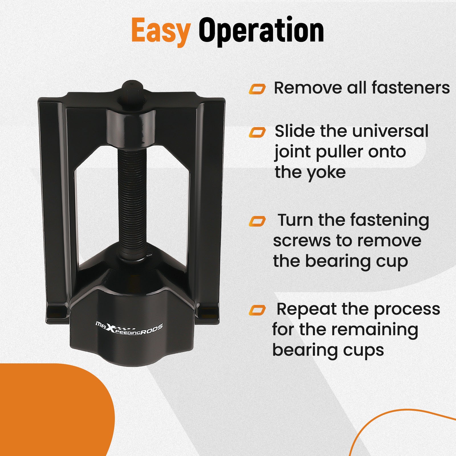 Heavy Duty Universal Joint Puller Press Removal U-Joint Tool Class 1 to 3 10105