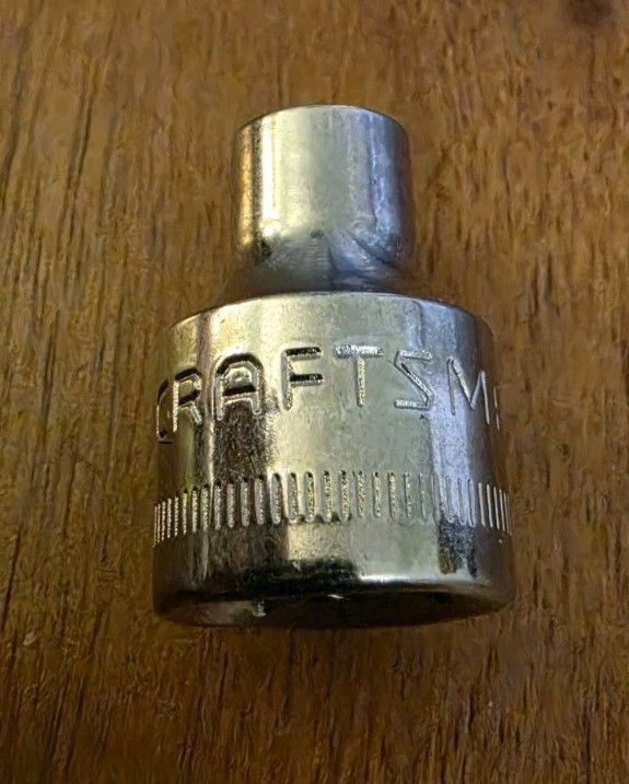 Craftsman 6mm Socket 6 Point 3/8″ Drive S-AF 43516