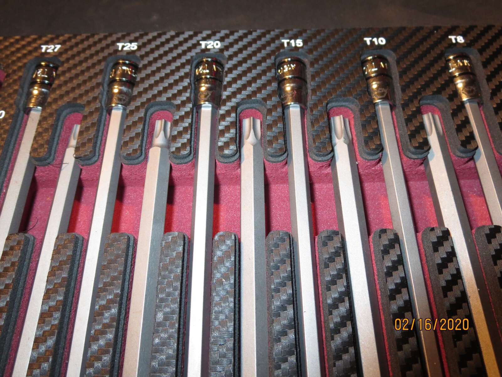 MATCO 1/4″3/8″ and 1/2″dr. 26 Pc. Torx SET 8T thru 60T NEW w/form fit tray