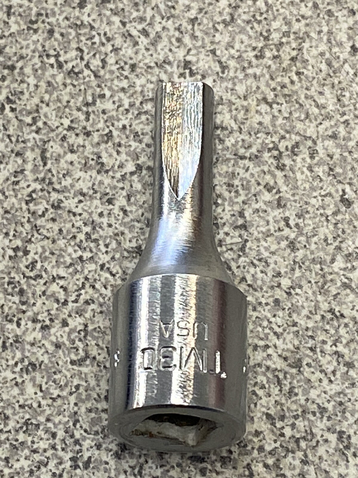 Snap-On Tools TM30 1/4″ Drive 1/4″ Butterfly Clutch Tip Specialty Chrome Socket