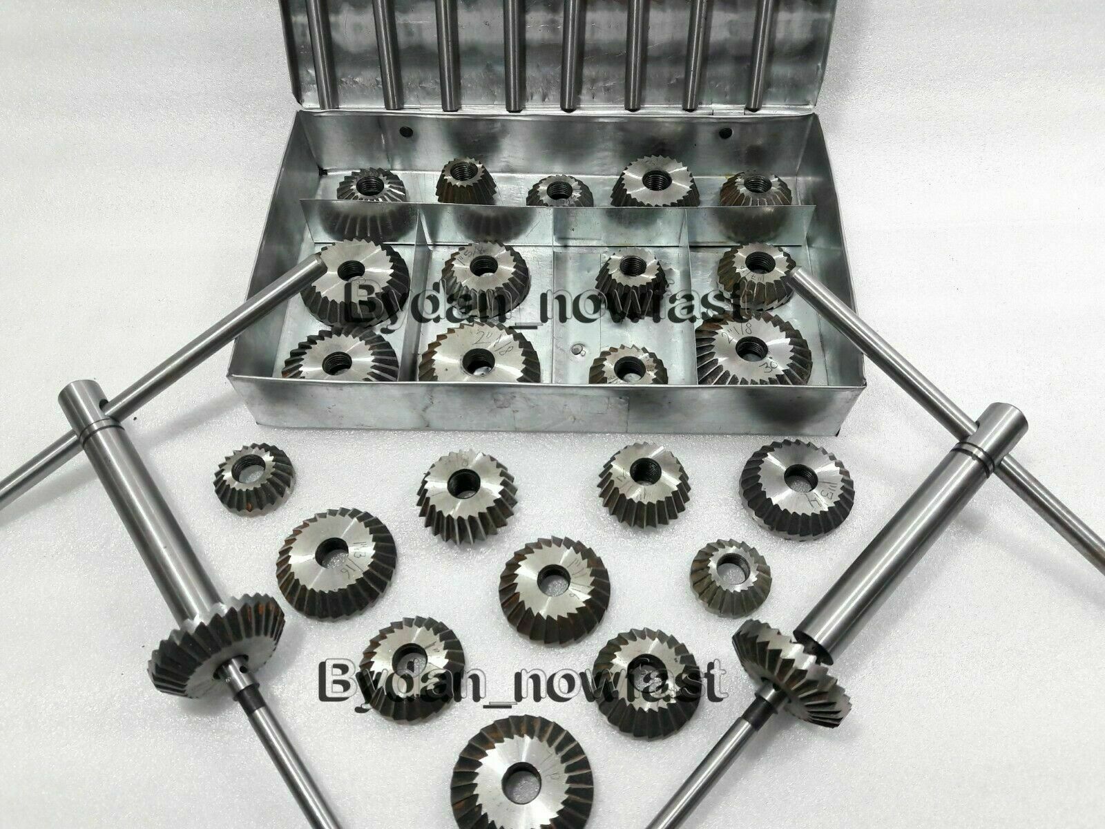 31 PCS VALVE SEAT CUTTER SET HIGH CARBON STEEL 1.3/16 TO 2.1/8″ 45 DEG