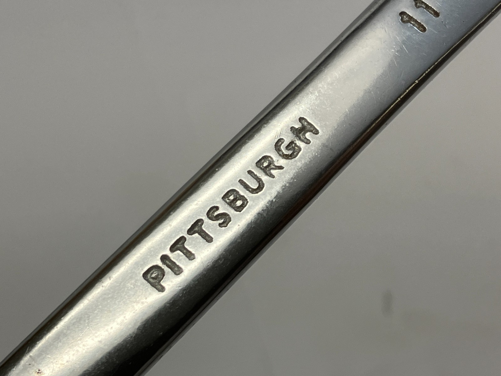 Pittsburgh 11 mm x 11 mm Combination Wrench 12 Pt 5.75″ long