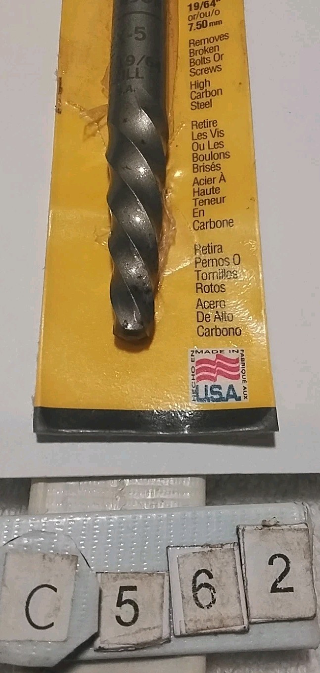 IRWIN-HANSON 53405 EX-5 #5 SPIRAL SCREW EXTRACTOR USA 🇺🇸