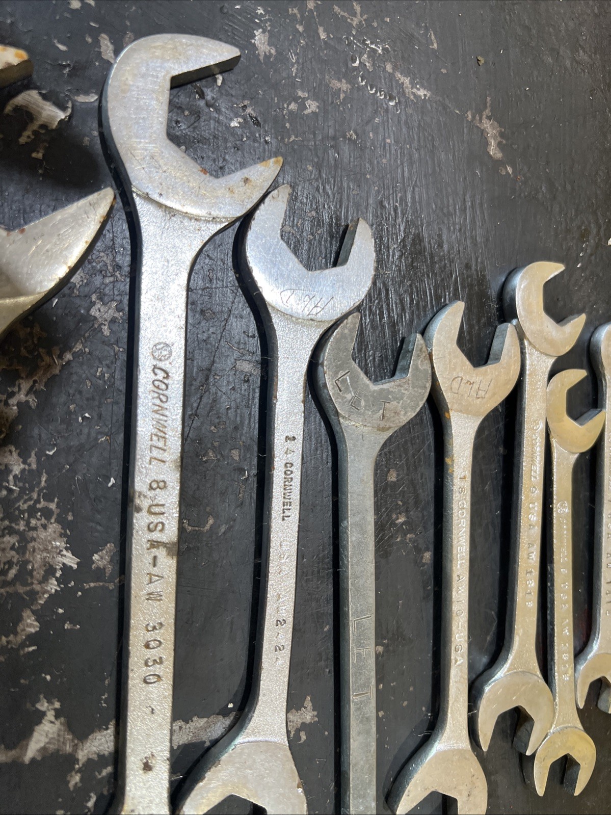 Cornwell USA Made SAE Four Way Angle Wrench Set 5/16-1 1/4 11 Pieces