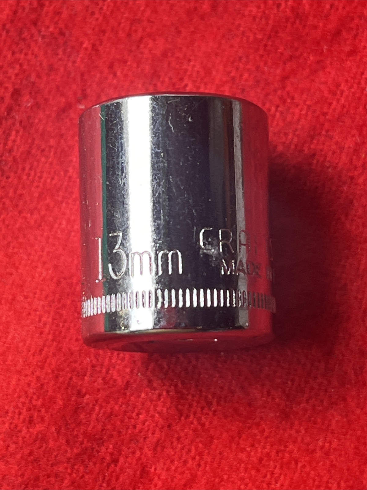CRAFTSMAN -G2-43514 (reverse) SOCKET, 13MM, 1/4″ DRIVE, 6 POINT – USA (t22)