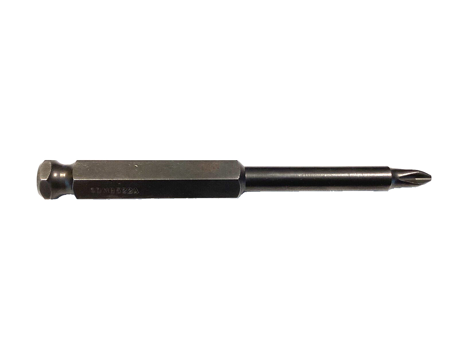 Snap On #2 Phillips Tip Power Bit With 7/16” Hex Drive 4.5” Long SDMB522A NICE