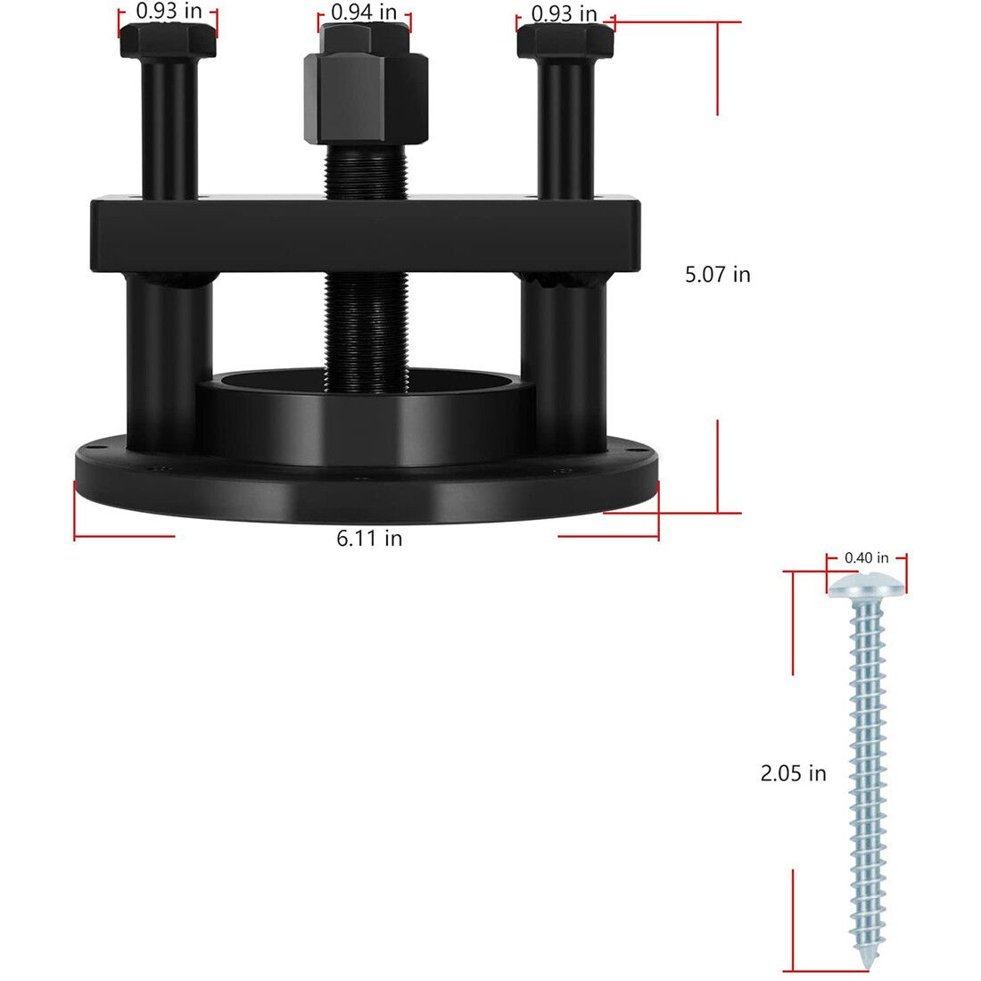 For TOOLS W470589004300 Detroit DD13 DD15 Rear Crankshaft Seal Remover Installer