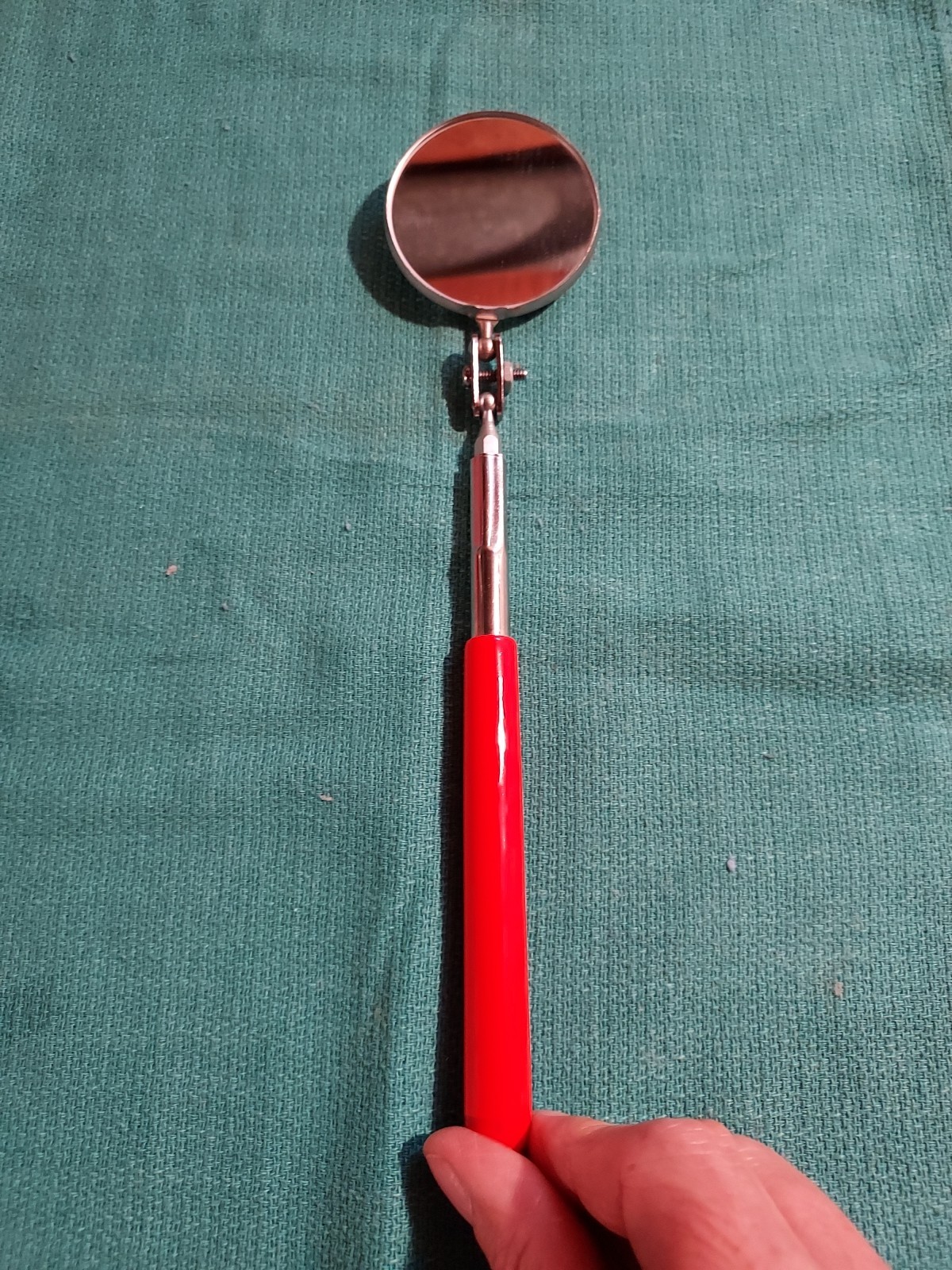 Inspection Mirror By Craftsman, 2″, New, USA, 14″ Long