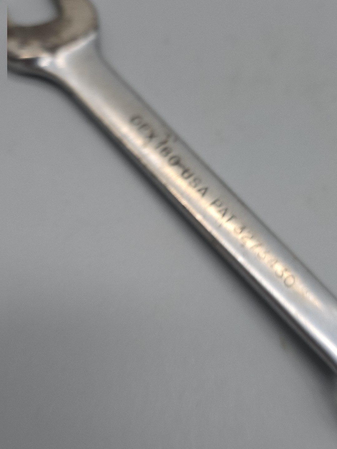 Snap-on Tools 9/16” SAE Combination Wrench OEX180 USA