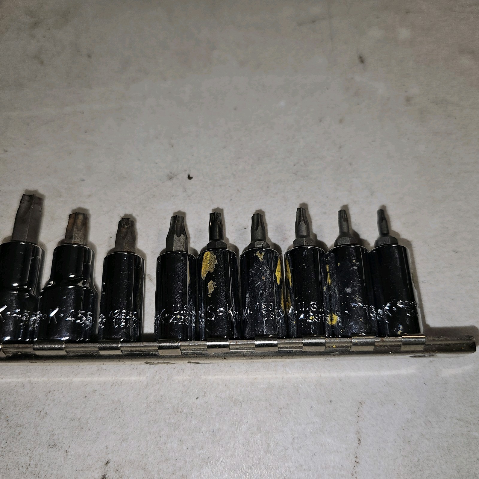 SK TOOL TORX SOCKET SET 1/2″ 3/8″ & 1/4″ DRIVE 13Pc Set T8 – T60