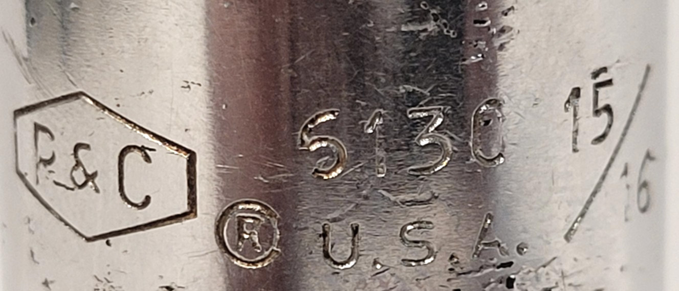 Vintage P&C 6130 1/2″ Drive 12pt 15/16″ Deep Socket