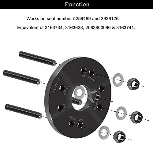 Rear Main Crankshaft Seal Installer Tool for Cummins 3.9L 5.9L 6.7L 8.3L 9.0L &