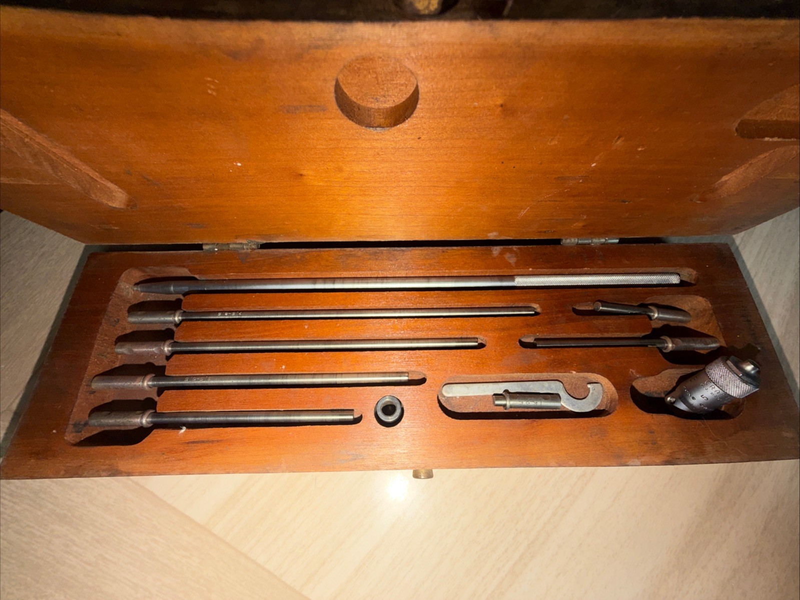 Craftsman Depth Inside Micrometer Vintage Made In USA