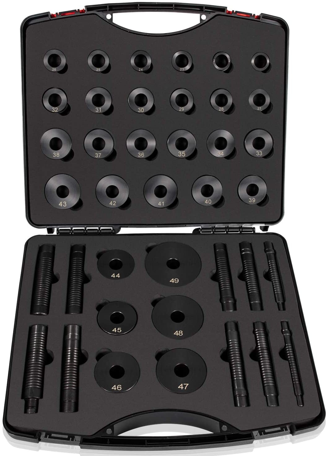 T-0220-39 Transmissions Master Bushing Driver Set for Chrysler GM Ford,39pcs/set