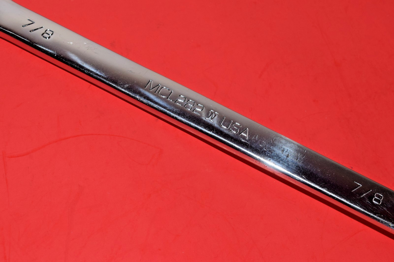 NICE MATCO SAE 7/8″ LONG Combination 12-Point Box Head Open End Wrench MCL282