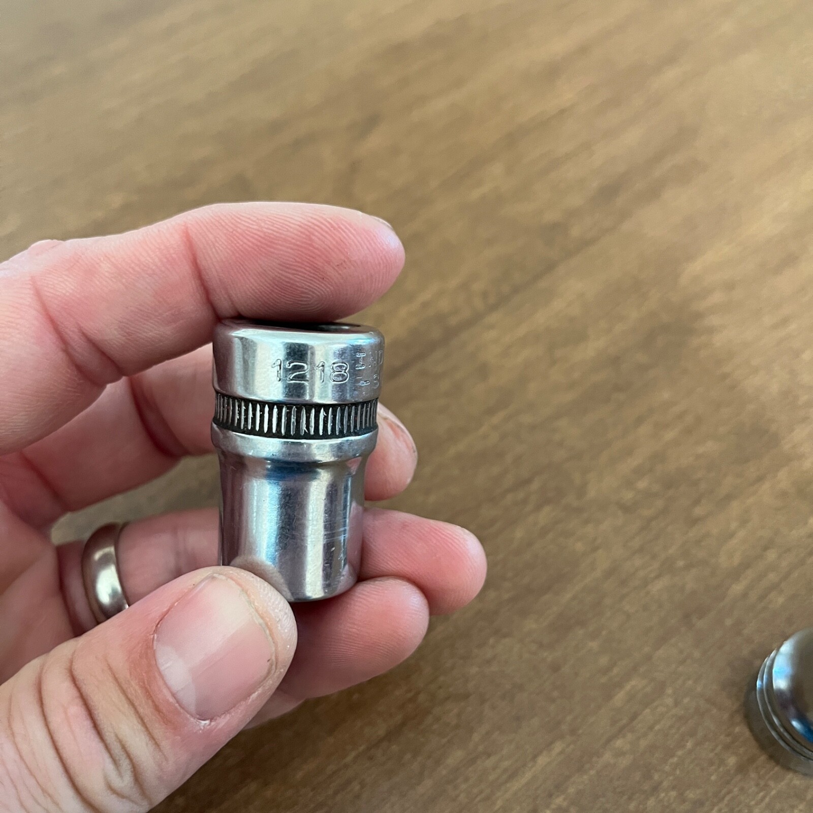 Indestro Super 9/16″ & 7/16” Shallow Chrome Socket 1/2″ Drive 1218 set of 3