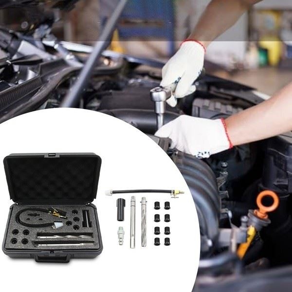 Dual Valve Tool Kit Engine Maintenance Compact Storage Case 13-piece Repair Set