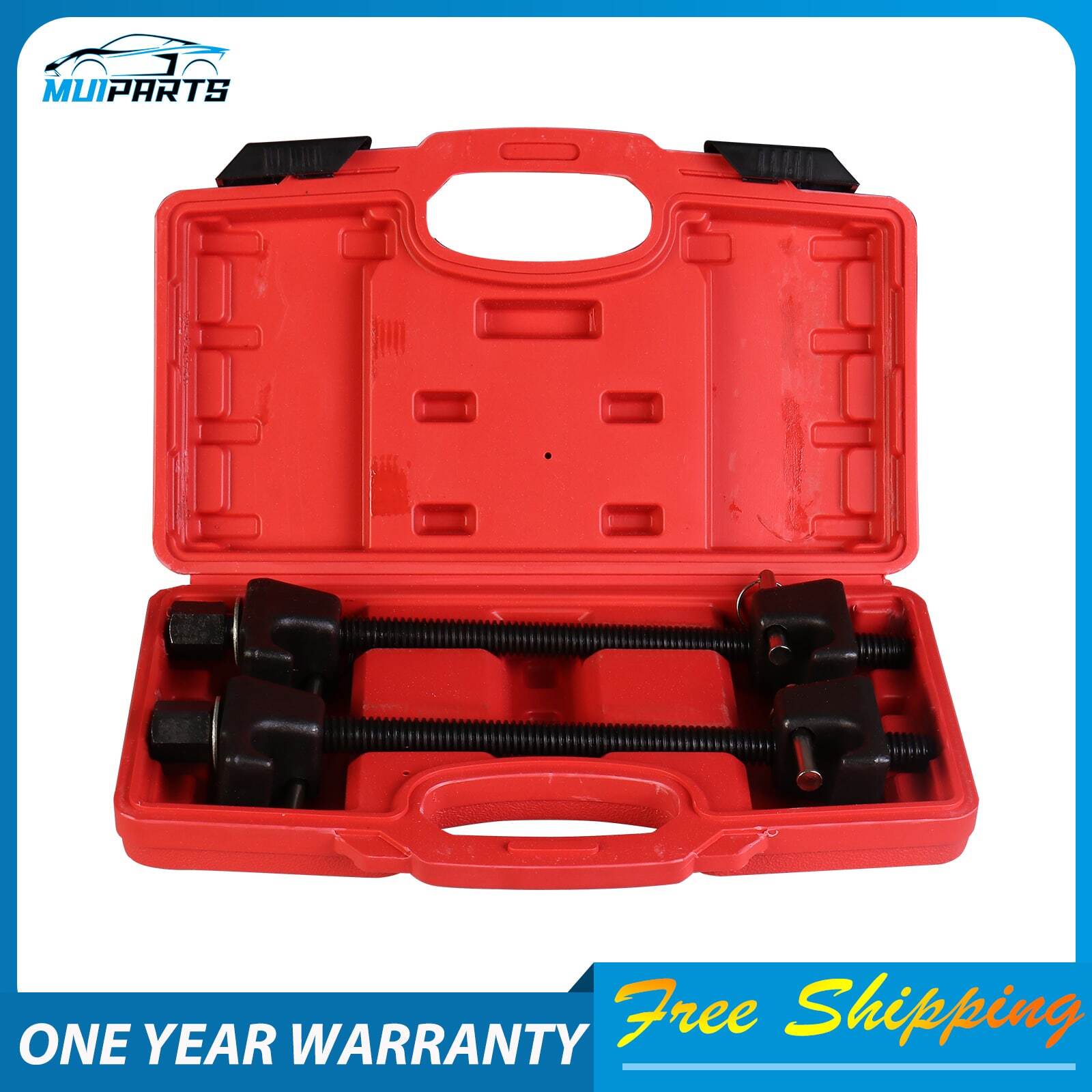 Fit Set MacPherson Struts 300mm w/Detent Pins Coil Spring Compressor Tool Kit
