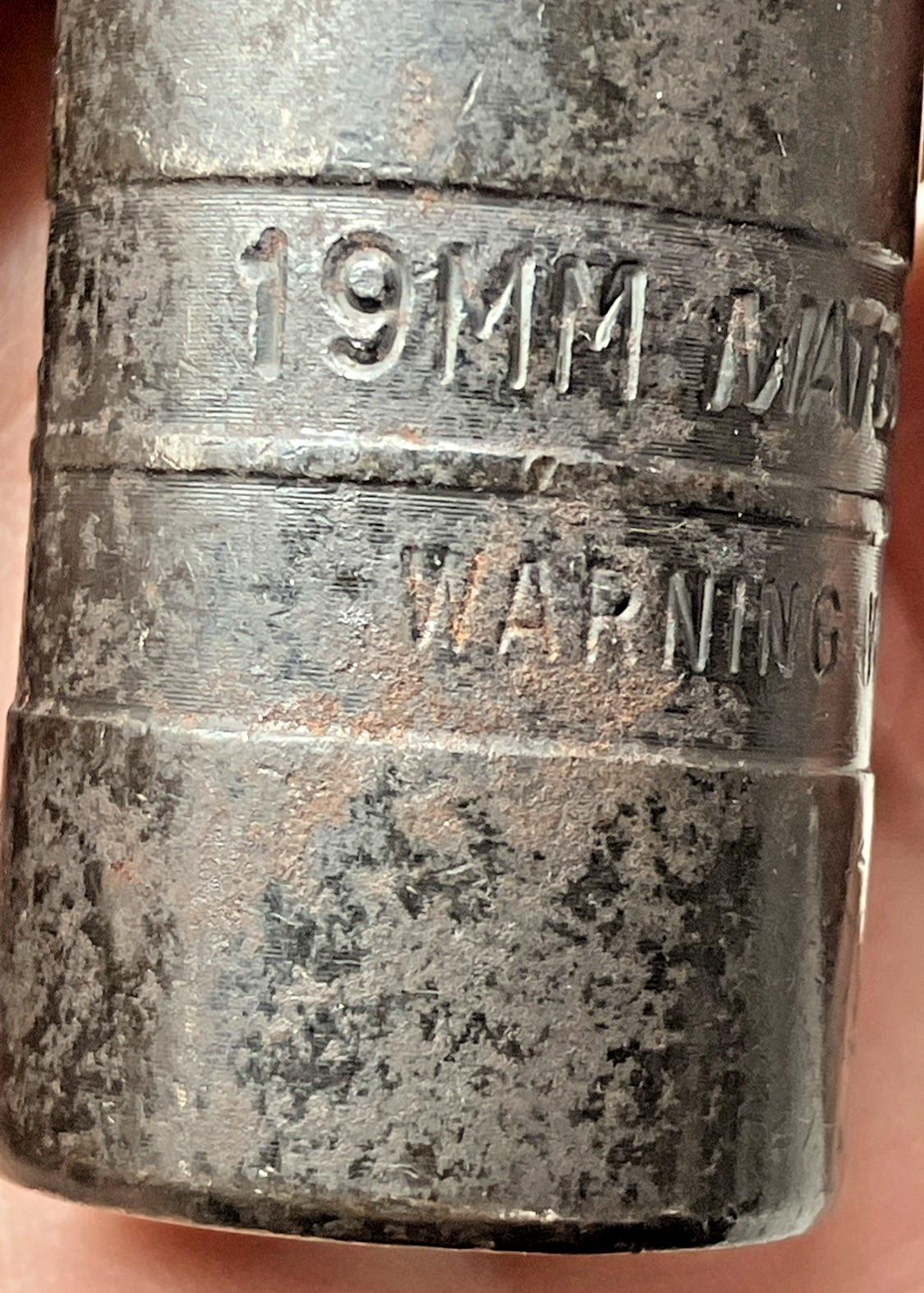 Matco Tools Model CDPT19M6 19mm 1/2” Drive 6-Pt Deep Impact Socket USA