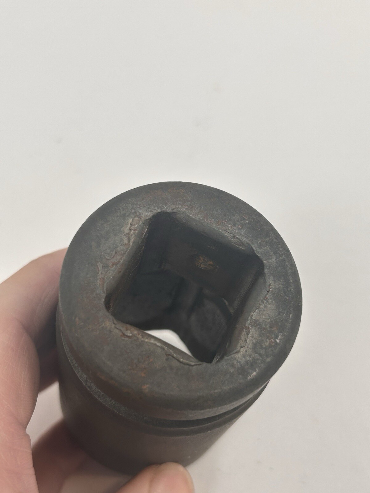 1-3/8″ x 1” Drive 6 Point Deep Socket For Impact Use USA No Markings