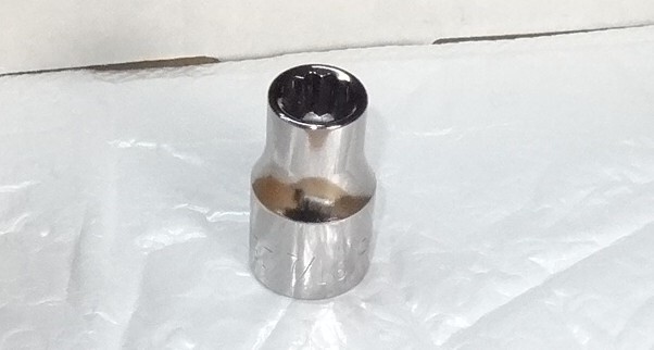 Craftsman SAE 1/2″ drive 12pt^ Shallow sockets 3/8 to 1-1/4in. Pik Ur Size USA5