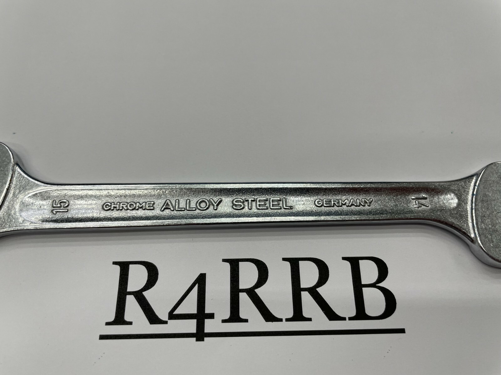 Stahlwille Tools Motor 10 GERMANY 15mm x 14mm Metric Double Open End Wrench