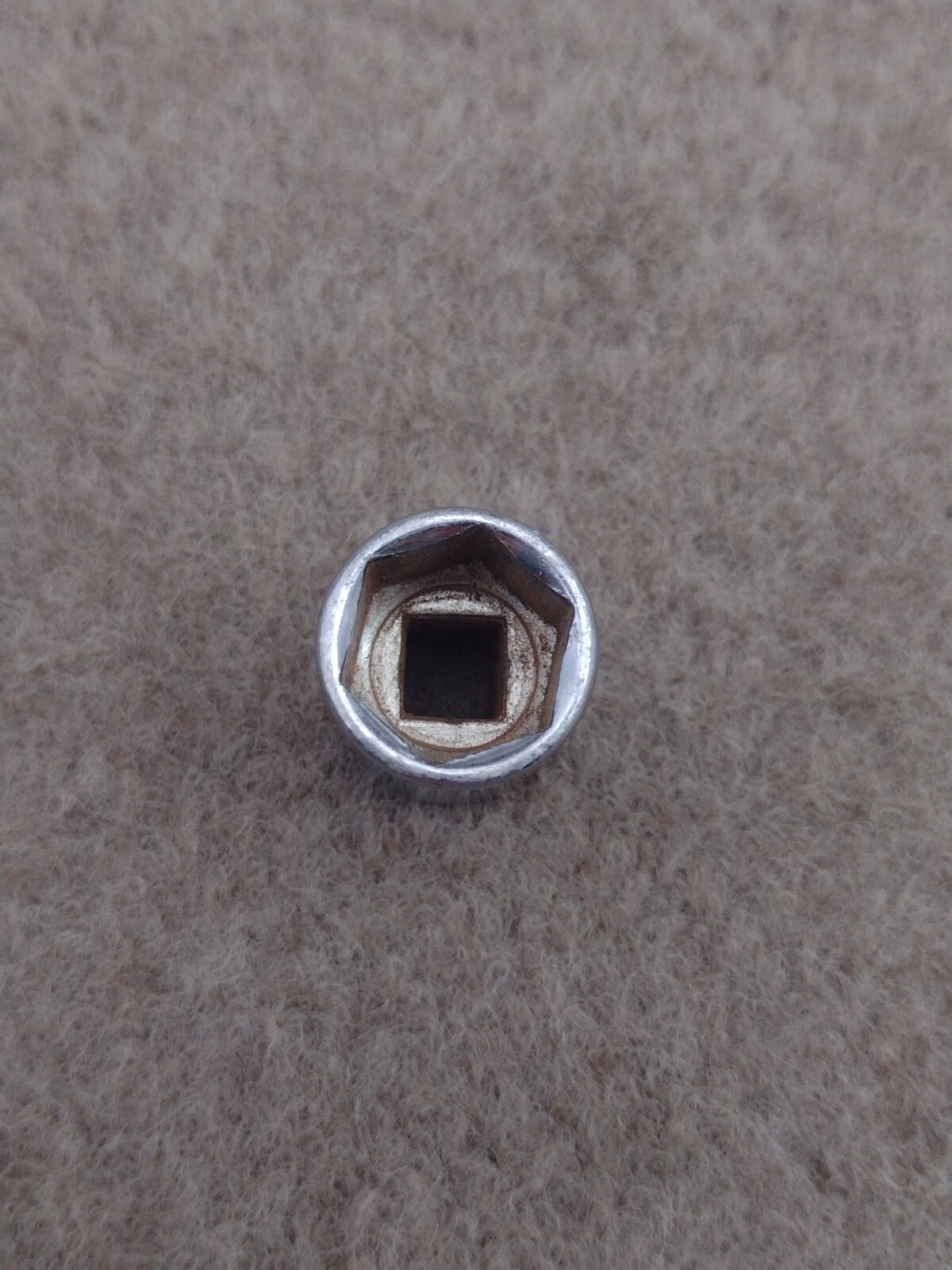 Vintage USA Craftsman 1/2″ Socket 1/4″ Drive 6pt Shallow Well 43499 -EE- Series