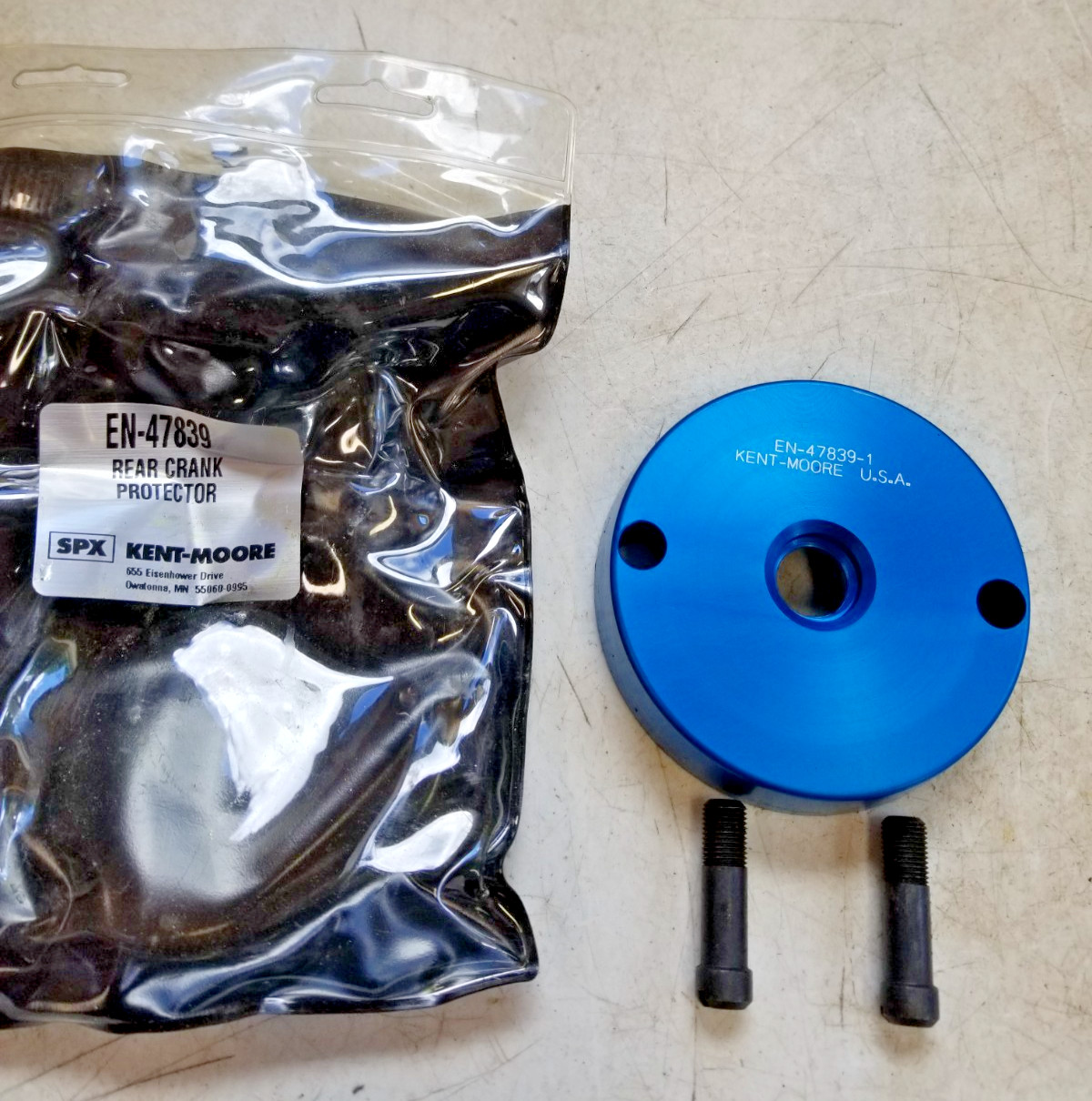 * Genuine Kent-Moore EN-47839 Crankshaft Rear Oil Seal Protector Tool – USA MADE