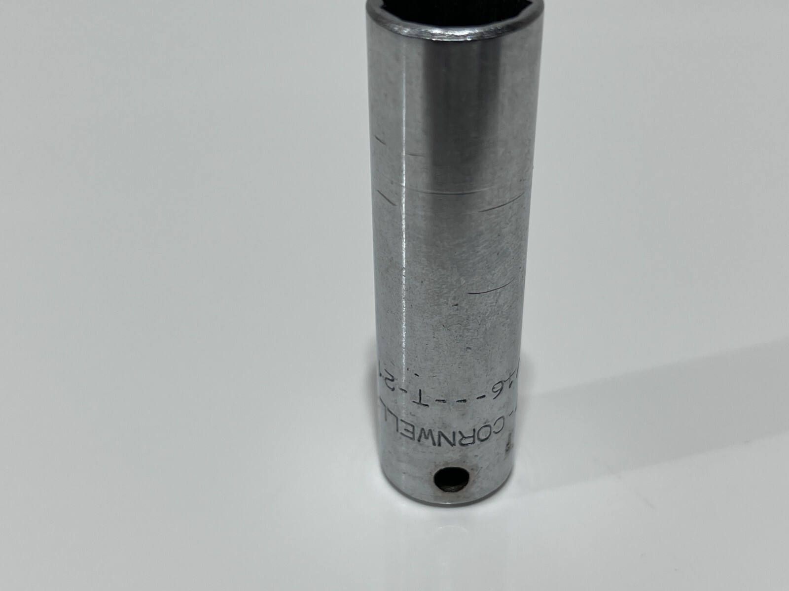 Cornwell Tools USA T-2118-L 3/8″ Drive 9/16″ SAE Deep Chrome Socket – 12 Point