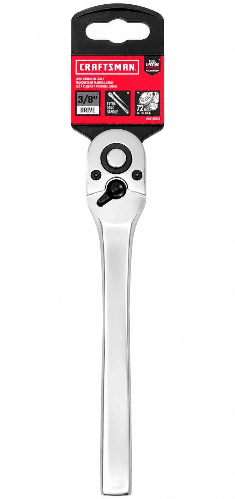 NEW Craftsman 3/8″ Extra Long Handle Ratchet With Tag